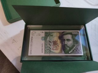 Billete NULO 1000 pesetas FNMT.