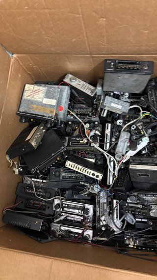 Lote de Radios Antiguas para Coche clasico