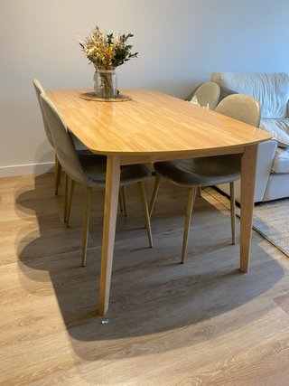 Mesa de comedor Sklum de madera