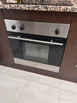 Horno eléctrico empotrable de acero inoxidable
