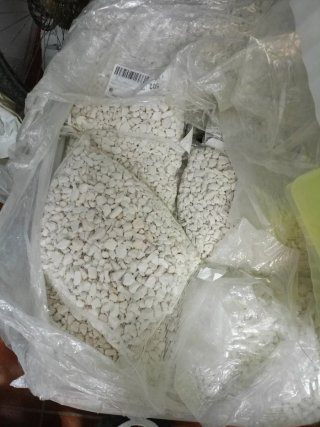 Sacos de Piedra de Cuarzo Blanco 20kg