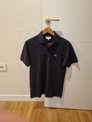 Polo Lacoste Azul Marino Talla S