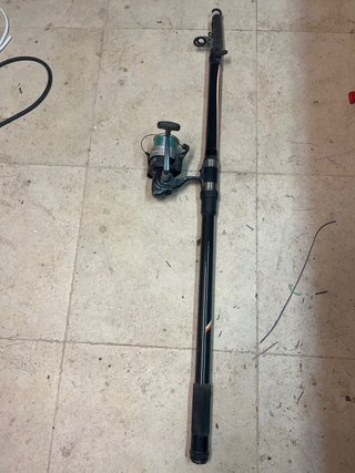 Caña de Pescar Extensible con Carrete