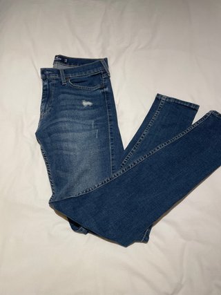 Pantalón vaquero Hollister azul