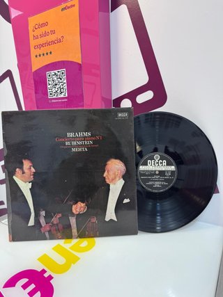 Vinilo brahms concierto para piano 1