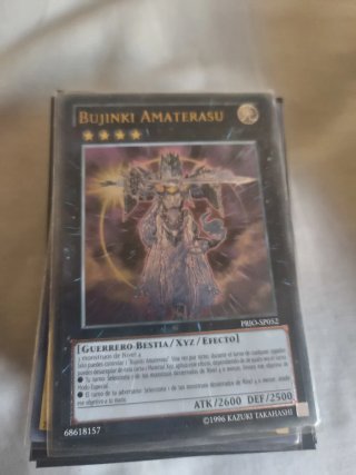 Carta Yu-Gi-Oh! Bujinki Amaterasu Ghost Rare