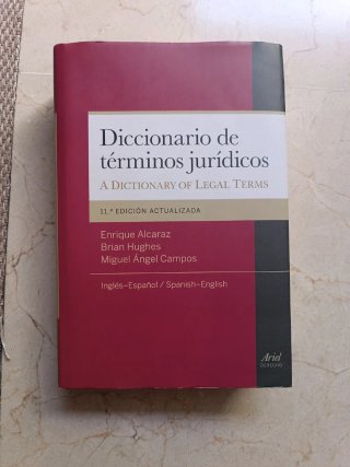 Diccionario de términos jurídicos: inglés-españ...