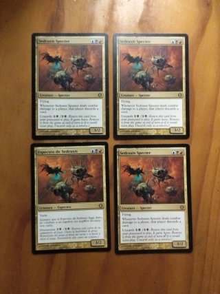 4 Cartas Magic: Sedraxis Specter