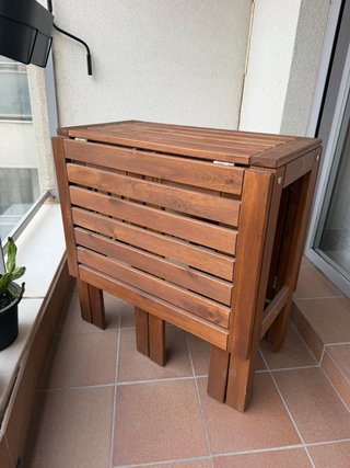 Mesa Plegable Exterior IKEA Äpplarö