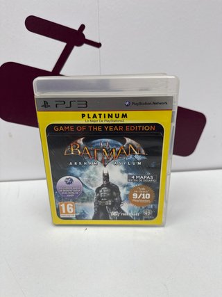 Videojuego PS3 Batman Arkham Asylum