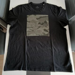 Camiseta Adidas Negra Talla XXL