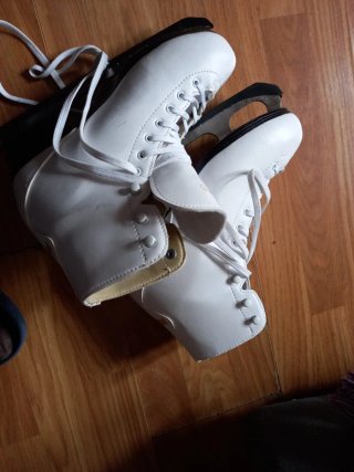 Patines de Hielo Blancos Talla 40