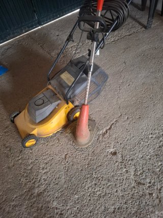 Cortacésped y cortasetos eléctrico