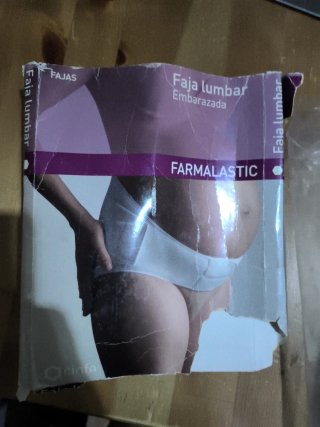 Faja lumbar para embarazada Farmalastic