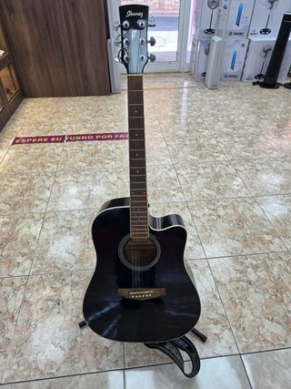 Guitarra Acustica Amplificada Ibañez PF15ECE BK