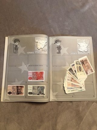 Álbum de Billetes Facsímil Caixa Catalunya