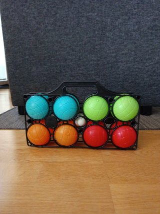 Juego de Petanca con 8 Bolas