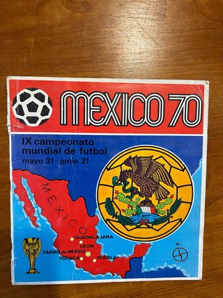Álbum Panini México 70