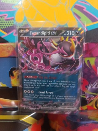 Carta Pokémon Fezandipiti ex