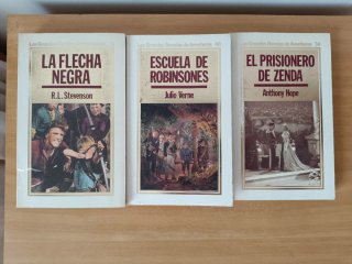 Lote grandes novelas de aventuras