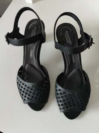 Sandalias Rockport de Piel Negras Talla 39