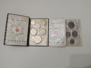LOTE 2 CARTERAS MUNDIALES 1980 *80*82