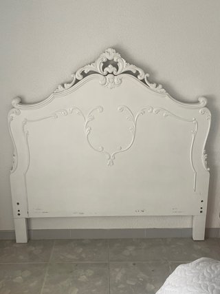 Cabecero de Cama Antiguo Blanco