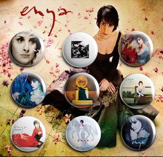 PACK CHAPAS ENYA (DISCOS)