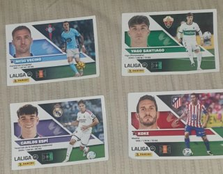 Set de 4 Cromos La Liga 2026-27 Panini
