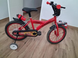 Bicicleta Infantil Cars Rayo McQueen