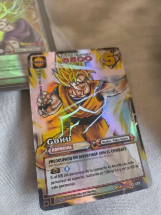 Carta Dragon Ball Z Goku SSJ2 Holo D-399