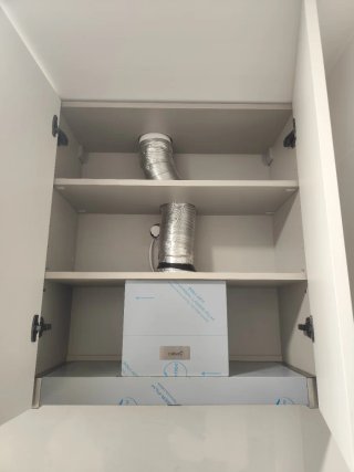 Mueble de cocina para campana extractora