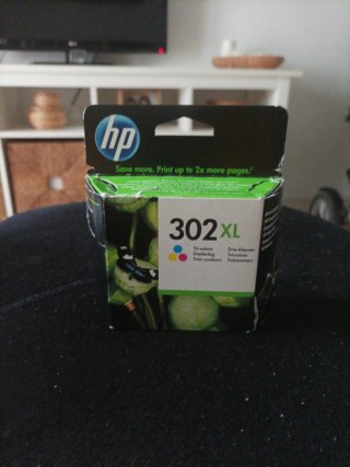 Cartucho de Tinta HP 302XL Tricolor