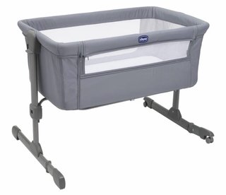Cuna Colecho Chicco Next2Me Essential Gris