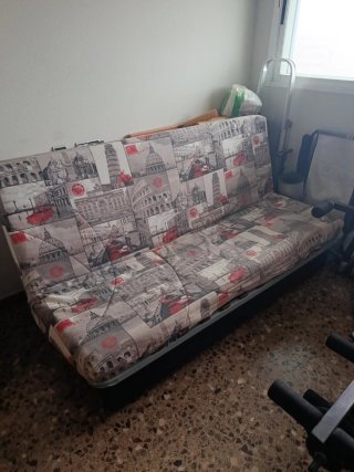 Sillón Cama Estampado