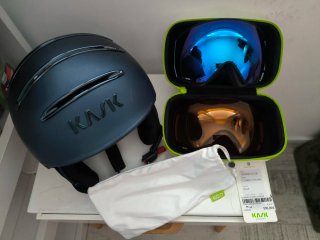 Casco de Esquí KASK Combo Chrome con Máscara Zeiss