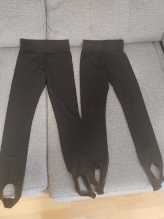 2 Pantalones de Patinaje Artístico Negros