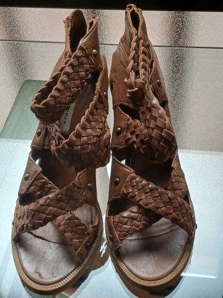 Sandalias Marrones Talla 38