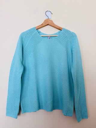 Jersey ligero azul de Pull&Bear - Talla M