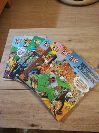 Lote siete comics de Mortadelo y Filemón