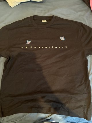 Camiseta Bershka Negra