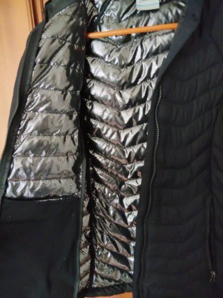 Cazadora Columbia Negra Mujer Talla S