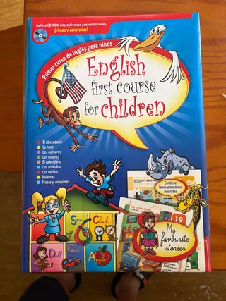Primer curso de ingles para niños con CDROM