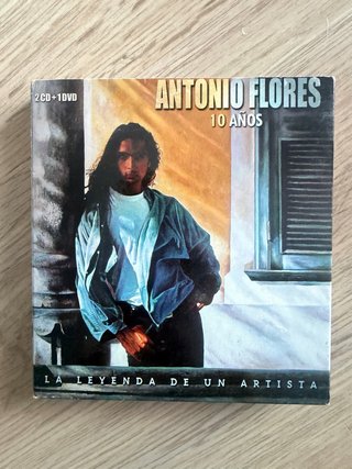 Antonio Flores - 10 Años (2CD + 1DVD)