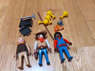 Playmobil 3747 Western Buscadores de Oro 1987