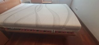 Cama 135cm con Colchón Leyksens y Somier