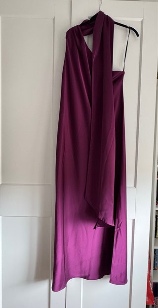 Vestido de graduación morado