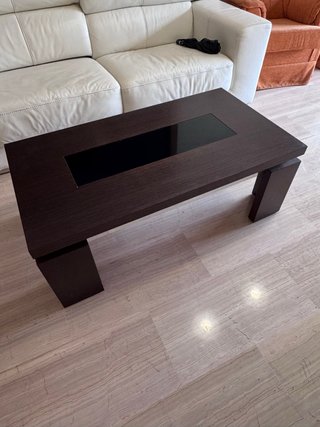 Mesa de centro rectangular extensible