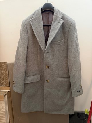 Gabardina de Lana Gris Puroego