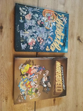 Dos supertopcomic tapa dura. Contiene cuatro comic